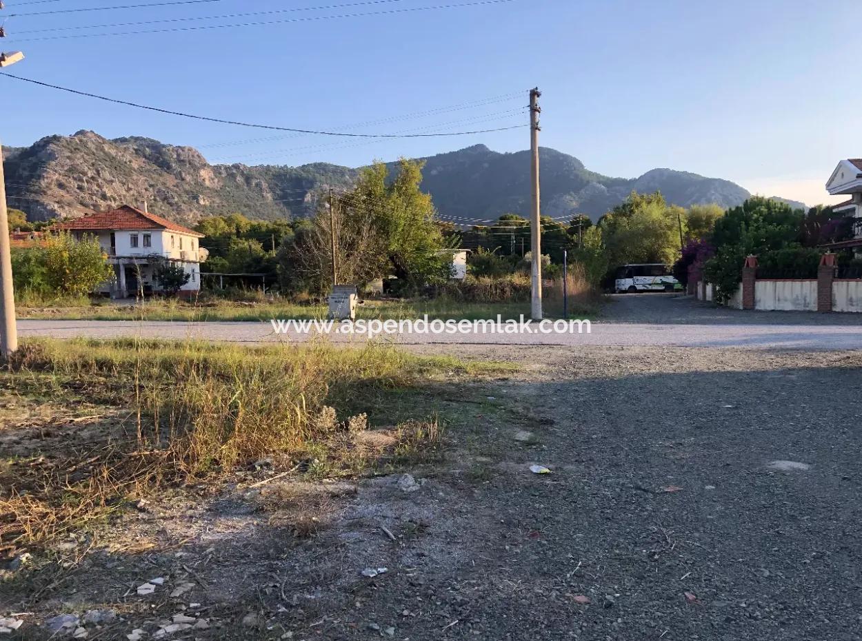 700M2 Eckgrundstück Zum Verkauf In Dalyan