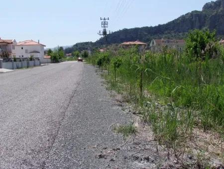 Grundstück Zum Verkauf In Dalyan 840M2 30 Zonierung Grundstück Zum Verkauf In Dalyan Gülpınar