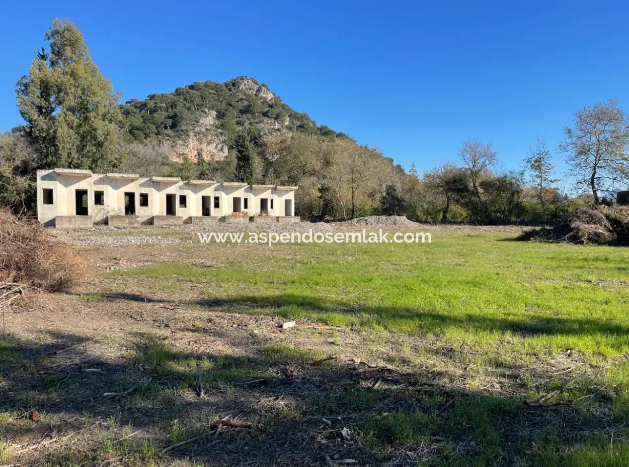 Land For Sale In Dalyan Gülpınar On The Main Road 9,037M2