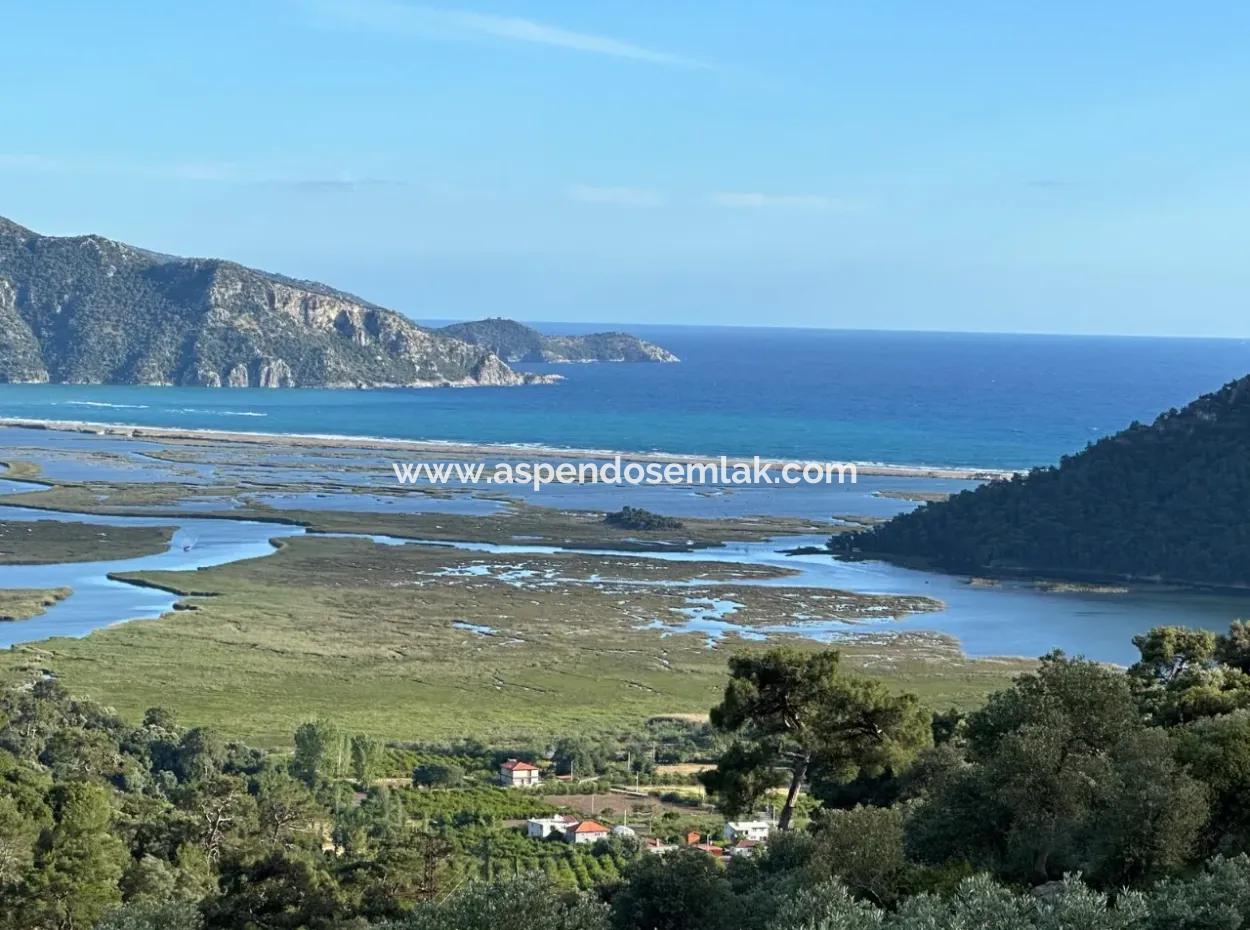 Çandır'da Deniz Manzaralı Satılık 2B Arazisi